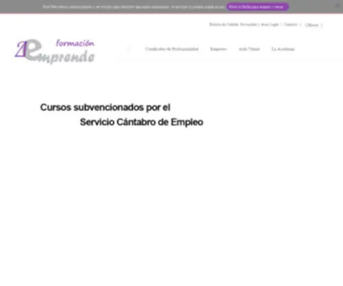 Empresayformacion.com(Empresa) Screenshot