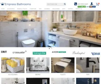 Empressbathrooms.co.uk(Empress Bathrooms) Screenshot