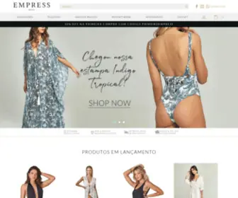 Empressbrasil.com(Empress Brasil International) Screenshot