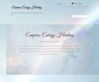 Empressenergyhealing.com(Crystal Healing) Screenshot