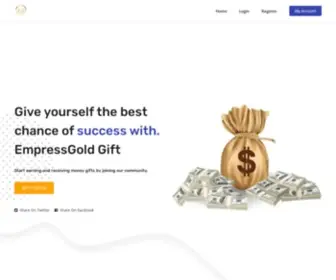 Empressgoldgift.com(Gifting Program) Screenshot