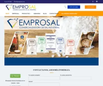 Emprosal.com(Venta de Sal Marina en grano en Quito) Screenshot