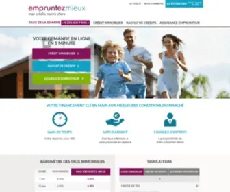 Empruntezmieux.fr(Empruntez Mieux) Screenshot