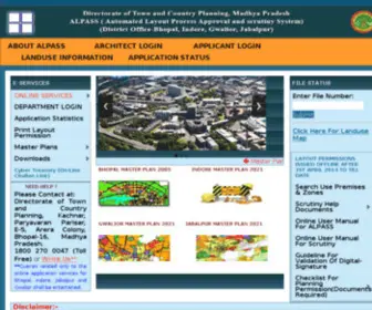 Emptownplan.gov.in(Town & Country Planning) Screenshot