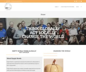 Emptybowls.net(Empty Bowls) Screenshot