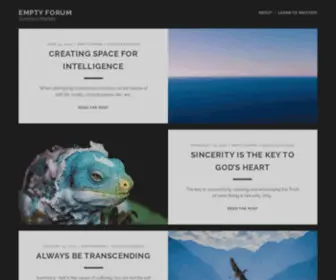 Emptyforum.com(Empty Forum) Screenshot