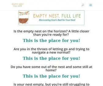 Emptynestbook.com(Empty Nest) Screenshot