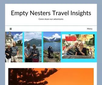Emptynesterstravelinsights.com(Empty Nesters Travel Insights) Screenshot