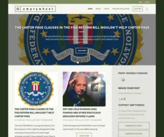 Emptywheel.net(Home) Screenshot