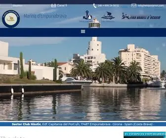 Empuriaport.com(Marina d´Empuriabrava) Screenshot