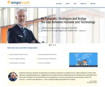 EmpXtrack.com(Human Resource Management Software) Screenshot