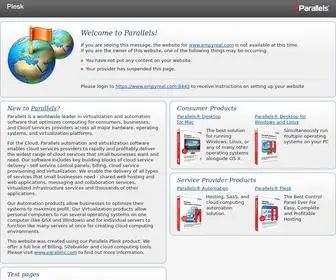 Empyreal.com(Domain Default page) Screenshot