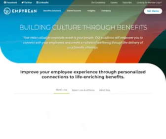 Empyreanbenefits.com(Benefits Administration and Services) Screenshot