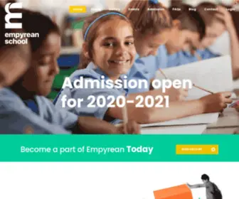 Empyreanschool.com(Empyrean School) Screenshot