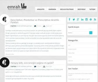 Emrahacikgoz.com.tr(Emrah AÇIKGÖZ'ün Kişisel Sahifesi) Screenshot
