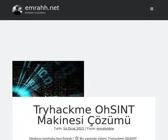 Emrahh.net(EMRAH YILDIRIM) Screenshot