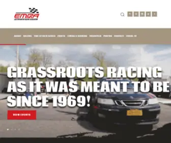 Emraracing.org(Eastern Motor Racing Association) Screenshot