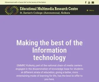 EMRC.org(EMRC, Kolkata) Screenshot