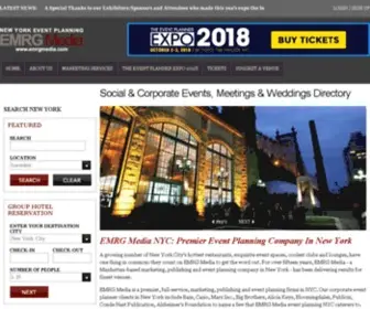 Emrgmedia.com(Event Planner New York City) Screenshot