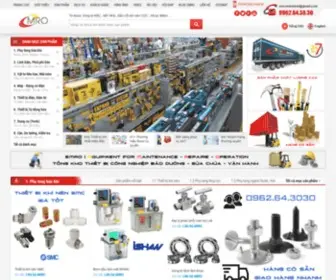 Emro.com.vn(Tổng kho Thiết bị và Vật tư công nghiệp MRO) Screenshot