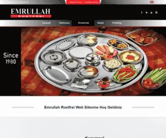 Emrullahrostfrei.com.tr(Emrullah Rostfrei) Screenshot