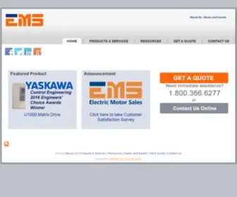 Emsales.com(Electric Motor Sales) Screenshot