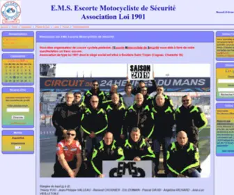 EMS.asso.fr(Securité) Screenshot