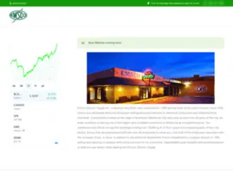 Emscoelectric.com(EMSCO Electric Supply) Screenshot