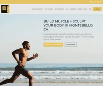 Emsculptmontebello.com(Emsculpt Body Contouring) Screenshot