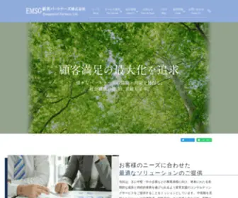 EMSG.co.jp(EMSG経営パートナーズ株式会社では、ユーザー) Screenshot