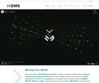 Emsgroup.com(Gruppo EMS) Screenshot