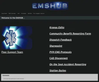 Emshub.com(Ambucheck) Screenshot