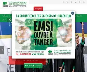 Emsi.ma(École Marocaine des Sciences de l’Ingénieur) Screenshot