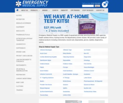 Emsny.com(Emergency Medical Supply) Screenshot