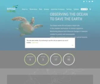Emso-EU.org(Observing the ocean to save the Earth) Screenshot