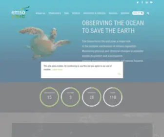 Emso.eu(Observing the ocean to save the Earth) Screenshot