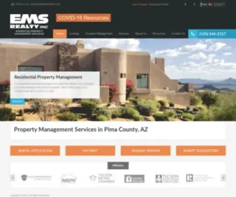 Emsrealty.com(EMS Realty) Screenshot