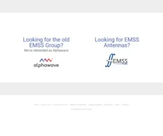 EMSS.co.za(Alphawave Software and Electronics) Screenshot