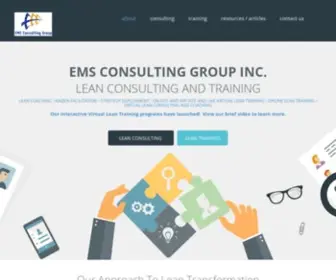 Emsstrategies.com(EMS Consulting Group) Screenshot