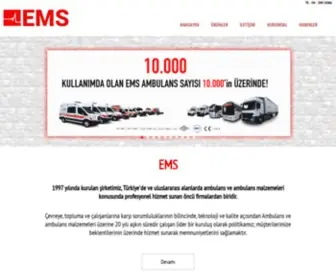 EMS.tc(Ambulans, Mobil SaÃÂlñk Aracñ ve Sedye ÃÂreticisi) Screenshot
