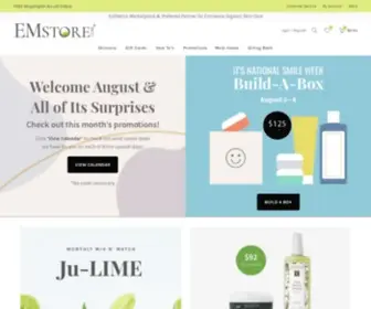 Emstore.com(Eminence Organic Skin Care) Screenshot