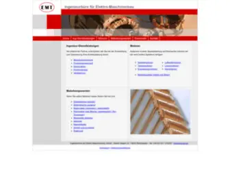 EMT-GMBH.de(EMT Ingenieurbüro für Elektro) Screenshot