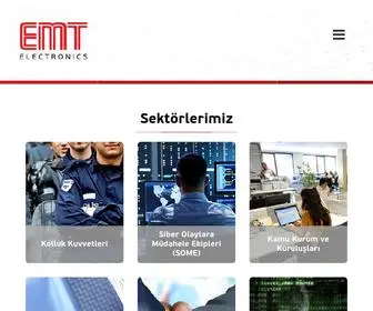 EMT.com.tr(EMT Electronics) Screenshot