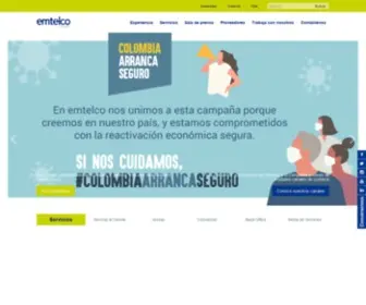 Emtelco.co(Emtelco) Screenshot