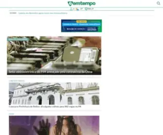Emtempo.com.br(Portal Em Tempo) Screenshot