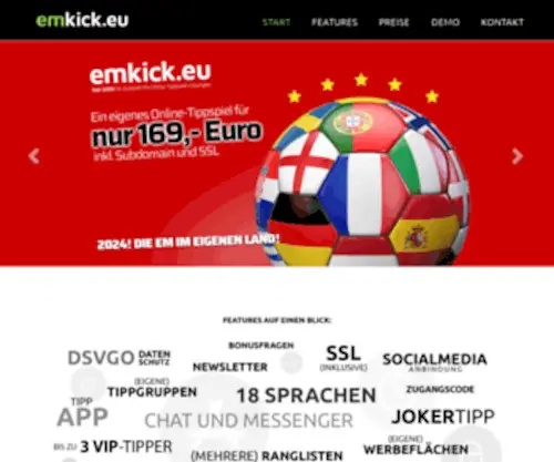Emtippspiel.eu(Emtippspiel) Screenshot