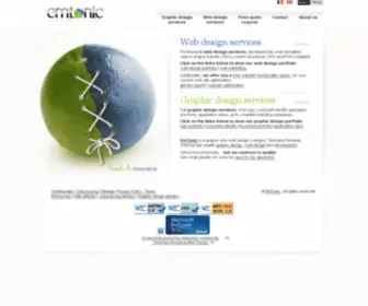 Emtonic.com(Web design services) Screenshot