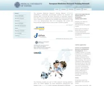 Emtrain.eu(European Medicines Research Training Network) Screenshot