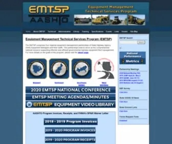 EMTSP.org(Home Page) Screenshot