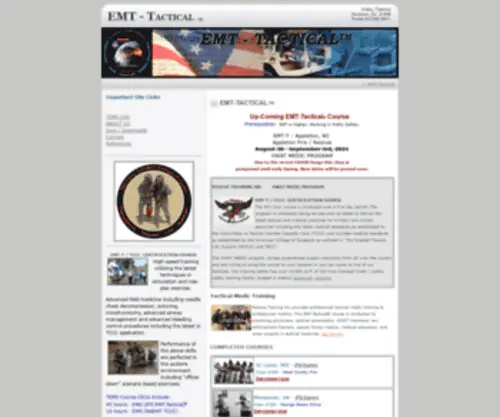 EMTT.org(EMT-Tactical) Screenshot